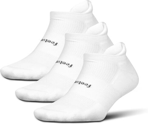 Feetures High Performance Cushion No Show Tab - Running Socks for Men and Women - Athletic Ankle Socks - Moisture Wicking, Lightning, 9-12.5 in Kuwait