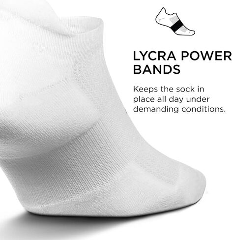 Feetures High Performance Cushion No Show Tab - Running Socks for Men and Women - Athletic Ankle Socks - Moisture Wicking, Lightning, 9-12.5 in Kuwait