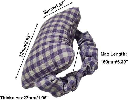 6Pcs Wearable Wrist Rests Mouse Pad Wrist Pillows Keyboard Typing Support Cushions for Home Office,Grey in Saudi Arabia