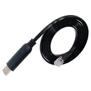 1pc FT232RL USB Uart TTL to RJ12 6P6C AZ-GTI Mount PC Link Communication EQMOD Cable PC Control Flat Cable