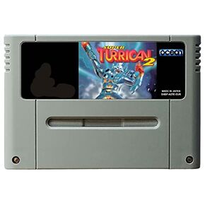 Samrad 16Bit Games Super Turrican 2 PAL EUR Version (Gray)