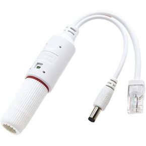 Outdoor Waterproof 48V to 12V for POE Splitter Adapter Cable Power Supply Module for IP Camera 100m Transmission Range