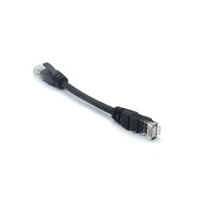Black 10CM 15cm 20cm 30cm 50cm 1m 2m CAT5 CAT5e CAT6e UTP Ethernet Network Cable Male to Male RJ45 Patch LAN Short Cable 10CM(0.3m)