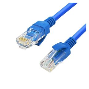 1M-30M Blue RJ45 Ethernet Cable Internet LAN Cat5 CAT5e Network Cable Ethernet Patch Cord Compatible with The Computer PC Modem Router(80cm)