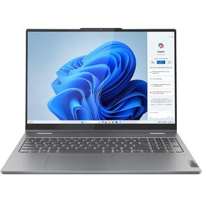 Lenovo IdeaPad 5 2-in-1 Laptop / 16" 1920x1200 Touchscreen/Intel 10-Core 7 150U / 16GB LPDDR5 1TB NVMe SSD/Backlit Keyboard Fingerprint WiFi 6 / Win11 Pro/Luna Grey