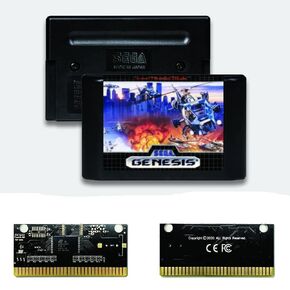 Royal Retro Super Monaco GP EUR Label Flashkit MD Electroless Gold PCB Card For Sega Genesis Megadrive Video Game Console (Region-Free)