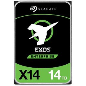 Seagate 14TB HDD Exos X14 SATA 6Gb/s 7200RPM 3.5-Inch Enterprise Hard Drive (ST14000NM0018) (Renewed)
