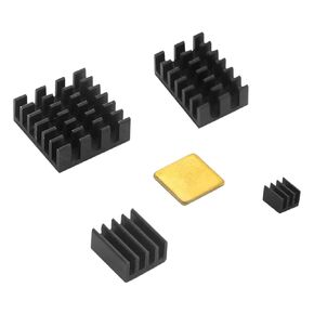 Option2 | 5Pcs Aluminum Heatsink Radiator Cooler for 4B Pure Copper Aluminum Heatsink Kit for 2/3/4 3B+ New 2026 High for Reliable Electronic Component, Precision, Stable Performance