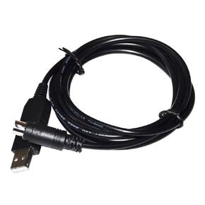 Prolific PL2303GT FT232RL RS232 to MINI DIN 6PIN MD6 Adapter PLC Programming Communication Cable for K10S1 PLC(5m,FTDI FT232RL Chip)