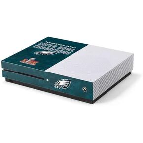 Skinit Decal Gaming Skin Compatible with Xbox One S Console - Officially Licensed NFL Philadelphia Eagles Super Bowl LIX Champions Design
