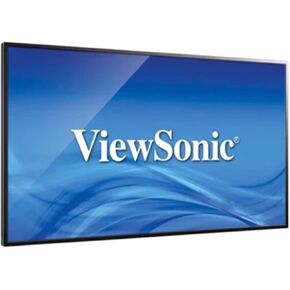 ViewSonic CDE6530 65" 4K UHD Wireless Presentation Display 24/7 Commercial Display with Portrait Landscape, HDMI, USB, USB C, WiFi/BT Slot, RJ45 and RS232
