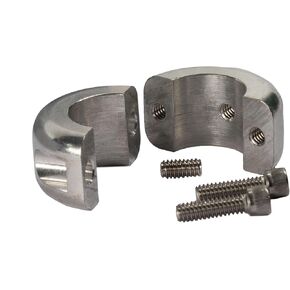 Monster Rod Holders 1″ Round Rail Rod Holder Base | Aluminum Base for SeaArk & Boats with 1″ Round Rails | Fits 1/2″ Rod Holders | Right & Left-Hand Threading | Mounting Hardware Included