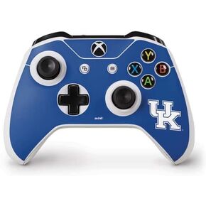 Skinit Decal Gaming Skin Compatible with Xbox One S Controller - Officially Licensed University of Kentucky White Jersey Design