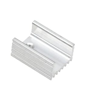 10Pcs Heatsink Radiator Cooler Radiator 15X10X20Mm High Silver Heat Sink 220 Transistor New 2026 High for Reliable Electronic Component, Precision, Stable Performance