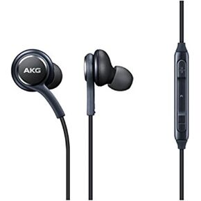 SAMSUNG Earphones Corded Tuned by AKG (Galaxy S8 and S8+ Inbox replacement), Grey