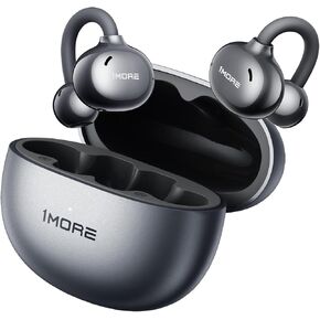 1MORE Open Ear Earbuds S20 - Clip-On Earbuds Hi-Res Certified Audio, Dual-Core Bluetooth 5.4 Ear Clip Wireless Bluetooth Headphones, ENC 4 MIC, IPX5, Comfortable Fit Sports Running, Workout