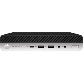 HP ProDesk 600 G4 Mini Desktop Computer - 2.4 GHz Intel Core i7-8700T Six-Core - 256GB SSD - 8GB - Windows 10 Pro