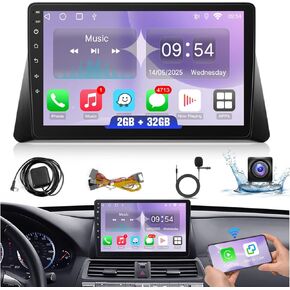 Leadfan Android Car Radio for Honda Accord 8th 2008 2009 2010 2011 2012 2013 Wireless CarPlay Android Auto, 10.1Inch Touch Screen Stereo for Accord 8th Bluetooth GPS Navi WiFi FM SWC AHD Camera