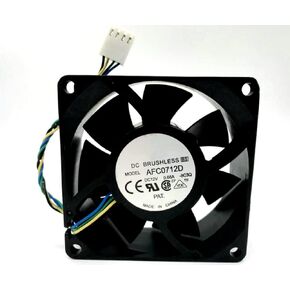 for AFC0712D 12V 0.66A 70X70X25MM 4-Wire Cooling Fan