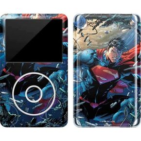 Skinit Decal MP3 Player Skin Compatible with iPod Classic (6th Gen) 80GB - Officially Licensed Warner Bros Comic Superman Design