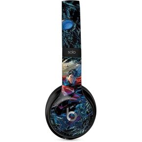 Skinit Decal Audio Skin Compatible with Beats Solo 2 Wired - Officially Licensed Warner Bros Comic Superman Design