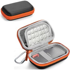 Hard Case for SanDisk Extreme Pro/SanDisk Extreme Portable External SSD 500GB 1TB 2TB,Travel Case for Western Digital 1TB P40