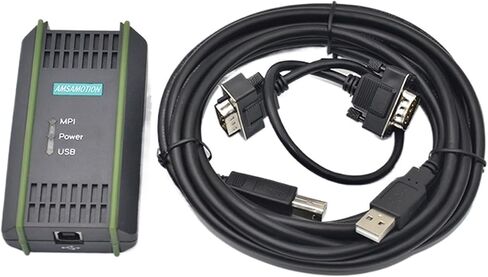 PC-MPI+ محول لـ S7-300/400 6ES7972-0CA23-0XA0 تنزيل برمجة كبل البيانات S7-300 S7-400 RS232 إلى MPI (USB-MPI (منفذ USB)) in Saudi Arabia