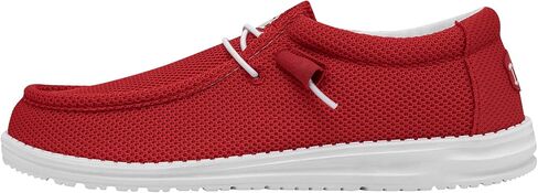 Hey Dude Men's Wally Sox Flame Size 7| Men's Loafers | Men's Slip On Shoes | Comfortable & Light-Weight in Saudi Arabia