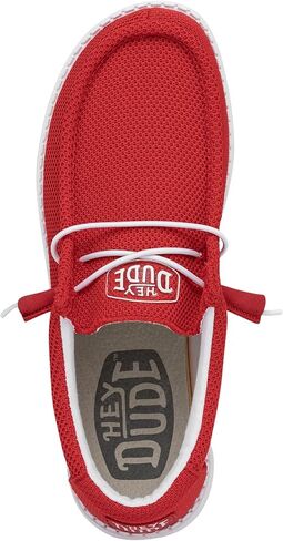 Hey Dude Men's Wally Sox Flame Size 7| Men's Loafers | Men's Slip On Shoes | Comfortable & Light-Weight in Saudi Arabia