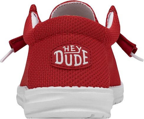 Hey Dude Men's Wally Sox Flame Size 7| Men's Loafers | Men's Slip On Shoes | Comfortable & Light-Weight in Saudi Arabia