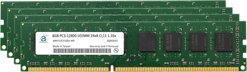 Adamanta 8GB (1x8GB) Compatible for Dell Inspiron 3250, 3650, 3655, 3656 DDR3 1600Mhz DIMM PC3L-12800 Non-ECC UDIMM 2Rx8 CL11 Desktop Memory RAM Upgrade SNP66GKYC/8G in Kuwait