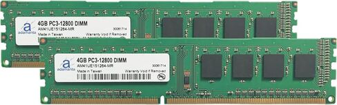 Adamanta 8GB (1x8GB) Compatible for Dell Inspiron 3250, 3650, 3655, 3656 DDR3 1600Mhz DIMM PC3L-12800 Non-ECC UDIMM 2Rx8 CL11 Desktop Memory RAM Upgrade SNP66GKYC/8G in Kuwait