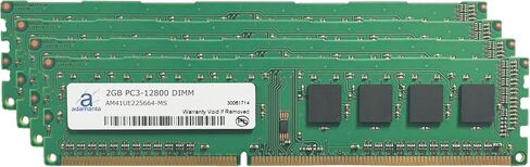 Adamanta 8GB (1x8GB) Compatible for Dell Inspiron 3250, 3650, 3655, 3656 DDR3 1600Mhz DIMM PC3L-12800 Non-ECC UDIMM 2Rx8 CL11 Desktop Memory RAM Upgrade SNP66GKYC/8G in Kuwait