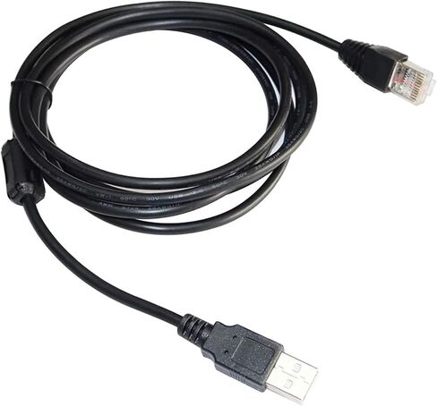 USB 2.0 A إلى RJ41 RJ50 10P10C كابل بيانات الماسح الضوئي إلى الكمبيوتر الشخصي (1.8 م) in Saudi Arabia