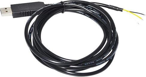 Industrial FT232RL USB to RS232 3PIN 3P WE Wire END Open Serial Adapter Converter Cable Compatible USB-RS232-WE-1800-BT(1.8M) in Saudi Arabia