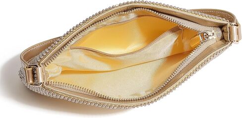 YUWITA Evening Bag Clutch Purses for Women Formal Events Small Shoulder Bag Dress Purse (Beaded Black) in Kuwait