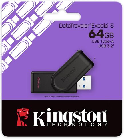 Kingston Exodia S USB Flash Drive 128GB in Saudi Arabia