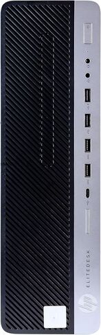 HP ELITERESK 800G4 سطح المكتب PC Intel I5-8500 16GB DDR4 RAM 500GB SSD Solid State Windows 11 Professional Home أو Office PC (متجدد) in Kuwait