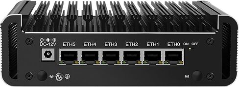 Intel I3-N305 Mini Mini PC 2XHDMI+Type-C شاشات شاشة ثلاثية ، 6xintel I226-V 2.5GB منافذ الإيثرنت ، USB3.2،1XSATA3.0 كمبيوتر محمول ، Linux ، Opnsense in Kuwait