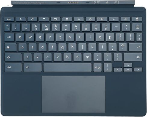 لوحة المفاتيح المغناطيسية Ciciglow TPN H101K مع لوحة اللمس ، ABS ولوحة المفاتيح PU متوافقة مع Chromebook X2 11 DA0023DX 11in شاشة تعمل باللمس ، تسهيل التثبيت in Kuwait
