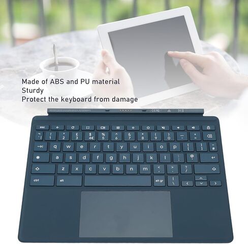 لوحة المفاتيح المغناطيسية Ciciglow TPN H101K مع لوحة اللمس ، ABS ولوحة المفاتيح PU متوافقة مع Chromebook X2 11 DA0023DX 11in شاشة تعمل باللمس ، تسهيل التثبيت in Kuwait