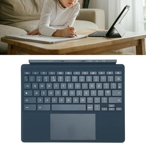 لوحة المفاتيح المغناطيسية Ciciglow TPN H101K مع لوحة اللمس ، ABS ولوحة المفاتيح PU متوافقة مع Chromebook X2 11 DA0023DX 11in شاشة تعمل باللمس ، تسهيل التثبيت in Kuwait