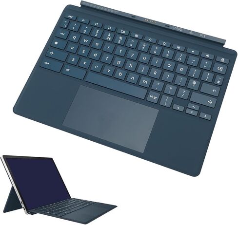 لوحة المفاتيح المغناطيسية Ciciglow TPN H101K مع لوحة اللمس ، ABS ولوحة المفاتيح PU متوافقة مع Chromebook X2 11 DA0023DX 11in شاشة تعمل باللمس ، تسهيل التثبيت in Kuwait