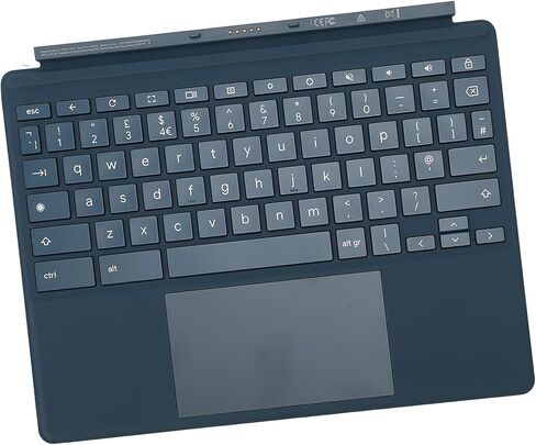 لوحة المفاتيح المغناطيسية Ciciglow TPN H101K مع لوحة اللمس ، ABS ولوحة المفاتيح PU متوافقة مع Chromebook X2 11 DA0023DX 11in شاشة تعمل باللمس ، تسهيل التثبيت in Kuwait