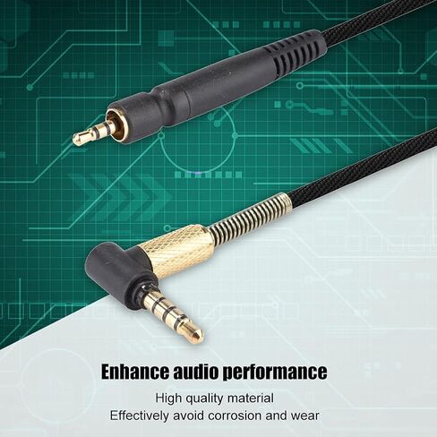 كابل سماعة رأس ألعاب عالية الجودة لـ Sennheiser G4ME One / PC 373D / PC37X GSP350 / 500/600 - سلك سماعات رأس الألعاب من أجل أداء الصوت المحسن (B) in Saudi Arabia