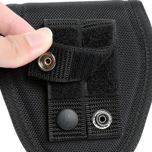 Handcuff Case-Holster-Holder fit Duty Belt & MOLLE Heavy Duty Nylon Cuff Pouch-Sheath fit Chained/Hinged Standard Cuff for Police Law Enforcement Security Corrections Officer Prison Guard in Saudi Arabia