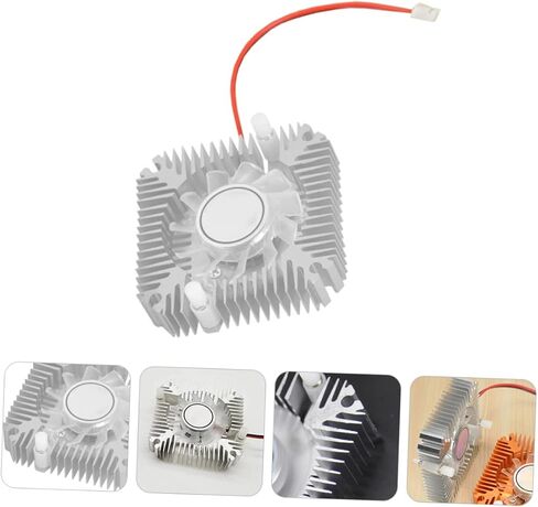 NUOBESTY Graphics Card Cooler Quiet Air Cooling Fan for Computer Case Precision Bearings Workmanship Anodized Design for Enhanced Heat Dissipation in Saudi Arabia