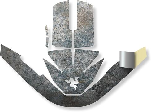 Mouse Skin Compatible with Razer Viper V3 Pro - Shadow Concrete - Premium 3M Vinyl Protective Wrap Decal Cover - Easy to Apply | Crafted in The USA by MightySkins in Saudi Arabia