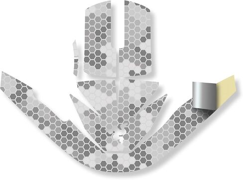 Mouse Skin Compatible with Razer Viper V3 Pro - Shadow Concrete - Premium 3M Vinyl Protective Wrap Decal Cover - Easy to Apply | Crafted in The USA by MightySkins in Saudi Arabia