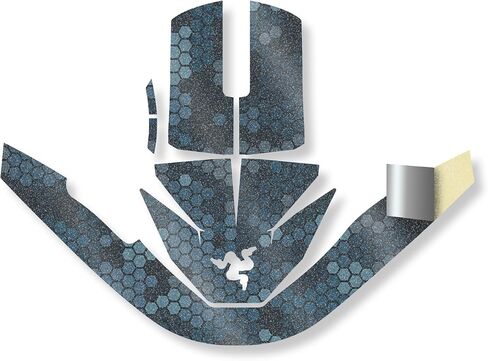 Mouse Skin Compatible with Razer Viper V3 Pro - Jitter Zebra - Premium 3M Vinyl Protective Wrap Decal Cover - Easy to Apply | Crafted in The USA by MightySkins in Saudi Arabia